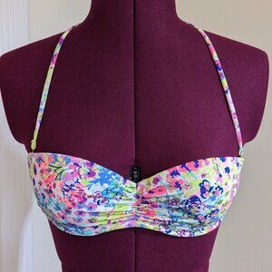 Victoria's Secret Floral Bikini, Size 32B, XS